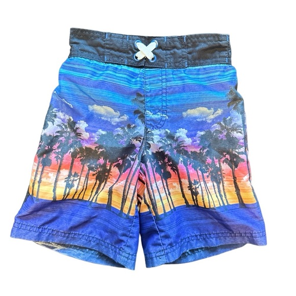 George Boys Size 4/5 Swim Suit Shorts - UV Skins & George - Picture 3 of 6